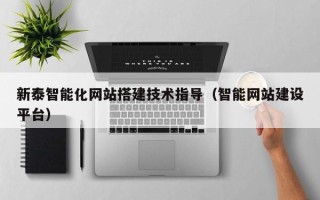 南平新泰智能化网站搭建技术指导（智能网站建设平台）